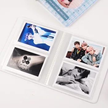 Kpop Star Death Album Kaardi Kogumise Raamat Ring Õõnes Fotoalbumi 3-Tolline Mini Polaroid Foto Album