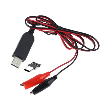 DIY C-Tüüpi USB-1,5 V 3V 4.5 V 6V （alates adapter 9V 12V toitejuhe AA, AAA, C, D-Suurus Battery Eliminator LED Mänguasjad, Walkie Talkie