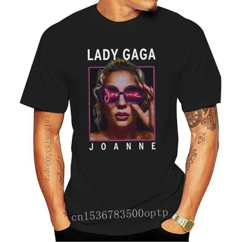 Lady Gaga Joanne Unisex T-Särk Must Naiste-Meeste Kingitus, Tee Music World Tour 2018T Särgid Mood 2020 Meeskonna Kaela Meeste Päevasärgid