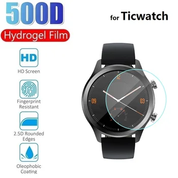 3tk Kaitsva Hüdrogeeli Film Ticwatch C2 Plus E S S2 E2 Ticwatch Pro 3 GPS-i (Ei ole Karastatud Klaas) Ekraan Kaitsja Kile, - Foolium