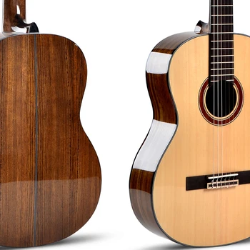 Kaysen 36 tolli Klassikalise Kitarri kvaliteetsest täispuidust 6 stringid vineer Kuusk Rosewood Elukutse Guitarra Vahend AGT102