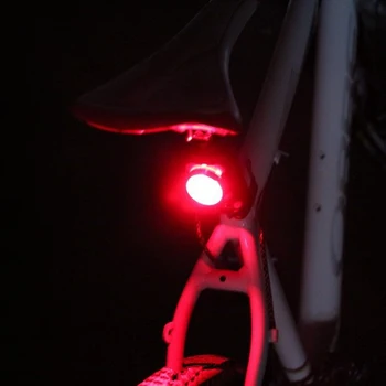 Bike Tagumised Tuled Mini LED Jalgratta Saba Kerge Kiiver, Seljakott Tuled Usb Sissenõutavaks Veekindel Ohutus Hoiatus Jalgrattasõit Kerge