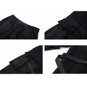 Meeste Spordi Püksid Taktikaline Streetwear Poistele Sörkimine Black Cargo Püksid Meestele Joggers Harajuku 2021 Kevadel Meeste Riided