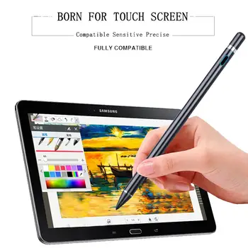 Universaalne Mahtuvuslik Pliiatsiga Puutetundlik Pliiats Smart Pen for IOS/Android Süsteemi Apple iPad Smart Telefon Pliiats Pliiats Puutetundliku Pliiatsi