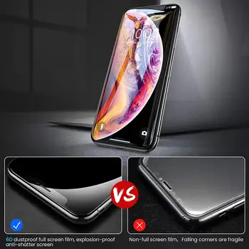 2TK Täielikult Karastatud Klaas Apple iPhone SE X 12 11 Pro Max 12 Mini XR, XS Max 8 7 Pluss 5 6s 6 Kaitsva Screen Protector Glass