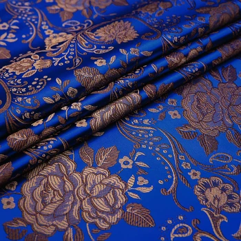 75cm Pojeng Brocade Kangast, Polüester / Nailon Lapiga Custume Imitatsioon Silk Materjalide Hulgimüük