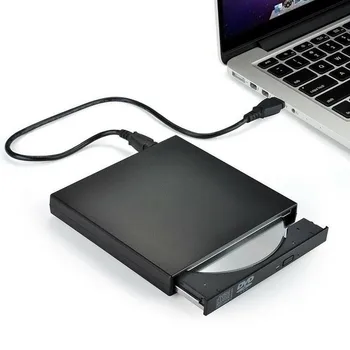 1tk 138x137.5x17mm USB 2.0 Kirjutaja Väline CD-ROM-Väline DVD-Optiline Sülearvuti Juhul Mängija Plaadi Puuri Driv Q3N4