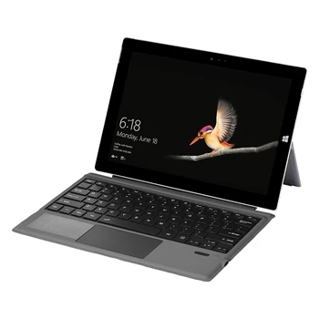 Bluetooth-ühilduva 3.0 Laetav Tablett Klaviatuuri Microsoft Surface Pro 3/4/5/6/7 Kaasaskantav Juhtmevaba Klaviatuur koos Touchpad