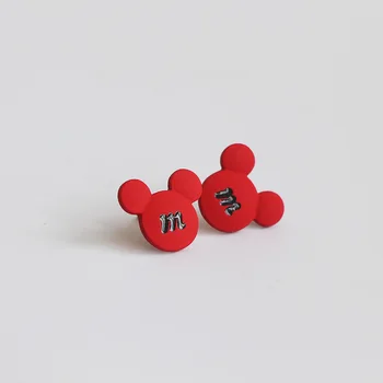Disney Miki Hiir Kõrvarõngad Punase Armas Fashion Kõrvarõngad Ehted Korea Minnie Tüdruk, Naine Isiku Sünnipäeva Kingitus