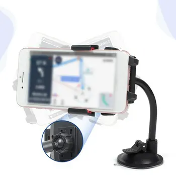 360°pöörlev Multifunktsionaalne Voolik iminapp Mobiiltelefoni Omanik Klaasi Telefoni Lukk, Auto Tarvikud Telefoni Omanik