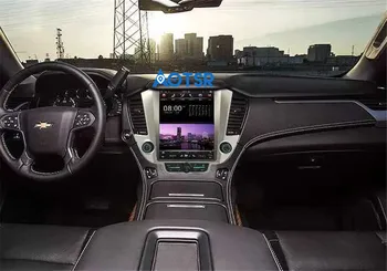 Android 9 Vertikaalne Tesla Jaoks GMC Yukon Chevrolet Tahoe Äärelinna 2016 2017 Multimeedia Mängija, Raadio headunit carplay