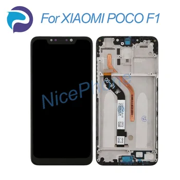 Uus Ekraan Xiaomi Pocophone F1 LCD Ekraan Puutetundlik Digitizer paigaldus Raam Xiaomi Poco F1 LCD Ekraan