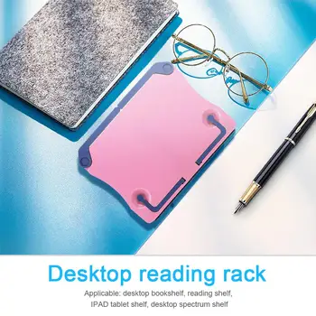 Kokkuklapitavad Raamatu Lugemine Seista Muusika Skoor Desktop Omanik Riiul Praktiline ja Vastupidav Ipad Tablet Riiul Tablett Retsept