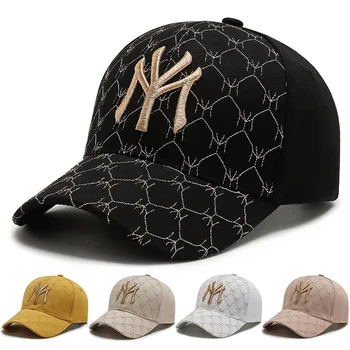 Mood Kirja kuld niit tikandid baseball cap kevadel, suvel väljas sport päike müts hip-hop puuvill Snapback mütsid golf mütsid