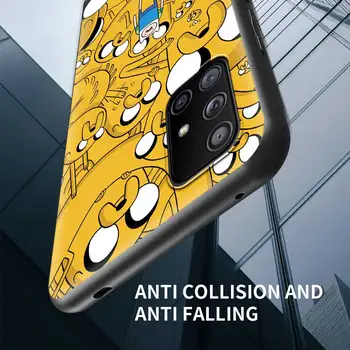 Soft Case for Samsung Galaxy A51 A71 A21s A31 A12 A41 A52 A11 M31 A02s A32 M51 Silikoon Kate Tagasi Kest Anime Seiklus Aeg