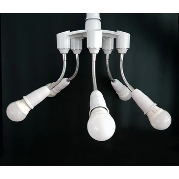 1 3 5 lambihoidja Muundurid E27 Baasi Pesa Splitter, LED Lamp Pirn Adapter Omanikud M56