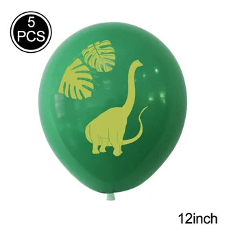 11pcs Dinosaurus Lateks Õhupallid Komplekti Jungle Wild Loomade Õhupalli 1. Sünnipäeva Teenetemärgi Lapsed Baby Shower Õhu Ballon Globos
