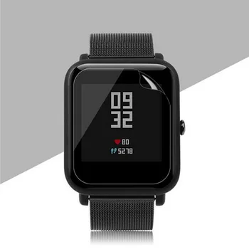 5tk Pehme TPU Selge kaitsekile Guard Jaoks Xiaomi Huami Amazfit PIIRIPUNKTI/ Piiripunkti Lite/ Piiripunkti S Smart Watch Full Screen Protector Kate
