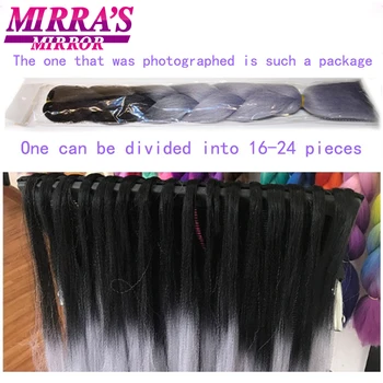 Mirra on Peegel Punumine juuksepikendusi 24inches Sünteetiline Jumbo Paelad Juuksed Kast Punutud Twist Punutised Yaki Tekstuur