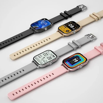 GT20 Smart Watch Mehed Naised Bluetooth Kõne 1.69 Tolline Suur Ekraan Sport Südame Löögisageduse Monitor Smartwatch Kohandada Tapeet