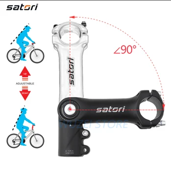 SATORI - Mountain Bike Kõrgus Reguleeritav Trassi Teljest, Alumiinium UP2 BMX Jalgratas Osad, 31.8 mm