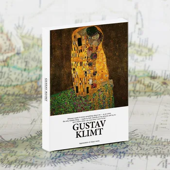 30 Tk/Set Gustav Klimt Seeria Postkaart INS Stiilis õnnitluskaardid DIY Teataja Teenetemärgi Kingitus Kirjatarvete