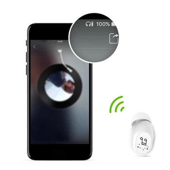 2021 In-Ear Mini Nähtamatu Lud Traadita Kõrvaklapid, Bluetooth Kõrvaklappide Handsfree Stereo-Peakomplekti TWS Earbud Mikrofoniga F911