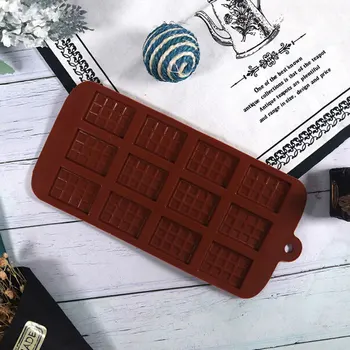 12 Rakkude Süvend Mini Šokolaad Kristalliseerunud Professionaalne Silikoonist Vormi Kook Decor