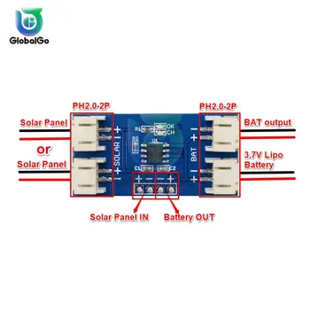 CN3163 MPPT Reguleeritav Päikese Laadija Paneel 3.7 V/4.2 V Liitium Aku Laadija Juhatuse päikesepaneel Regulaator Controlle