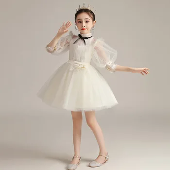 2021 Pits Lapsed Kleidid Pidu ja Pulm Kleit Laste Võistlused Kleit Tülli Printsess Kleit Tüdrukute Väikelapse Girl Riietus