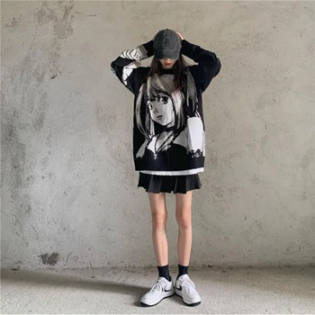 Anime Death Note Misa Amane Cosplay Tops Topp Ühtne Komplekt Harajuku Streetwear Korea Mõõdus Pullover Dressipluus Naistele