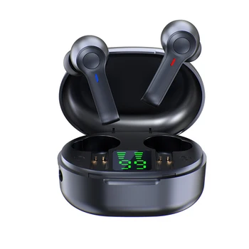 R22 Traadita Earbuds TWS 5.0 Bluetooth Kõrvaklapid Juhtmeta Peakomplekti Led-Ekraan IPX67 Veekindel Bluetooth Kõrvaklapid