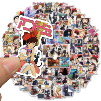 10/30/50tk/set Jaapani Anime, Kiki ' s Delivery Service Graffiti Kleepsud Külmik Mootorratta Sülearvuti Notebook Pagasi