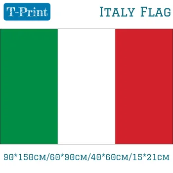 Itaalia Lipp ja Bänner 90*150cm/60*90cm/40*60cm Maailm Cup rahvuspüha Olympic Games