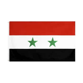 Jennifer 90x150cm Süüria SYR sy Riigi lipu kaunistamiseks