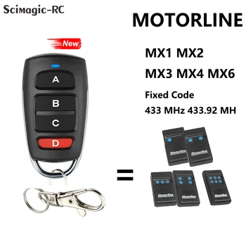 Garaaž ukseavaja kloon MOTORLINE Ülem Garaaž Motorline MX1 MX2 MX3 MX4 MX6 433.92 mhz Takistus juhtpaneel Fikseeritud Kood