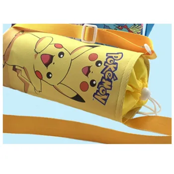 Pokemon Pikachu Uus Uuendamise Cartoon Vee topsihoidja PU Soojustus Veekindel Beebi Pudel Hõlma Õpilane Anime Veekeetja Kott