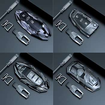 Tsingi Sulam Auto Smart Key Juhul Katta Fob Kest Audi A1 A3 Q2L Q3 S3 S5 S6 R8 TT TTS Q7 Q5 A6 A4 A4L Q5L A5 A6L A7 A8 Q8