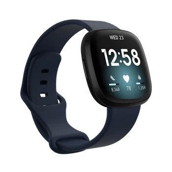 WatchBand Jaoks Fitbit Vastupidi 3 Silikoon Rihm Jaoks Fitbit Mõttes Käevõru Reguleeritav Käepaela ansamblid Versa3 Smart Watch Tarvikud