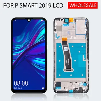 Tasuta Laevanduse Huawei P Smart 2019 LCD Ekraan Touch Digitizer Assamblee POT-LX1 L21 LX3 Ekraan Varuosad