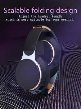 70S Wireless Bluetooth Headset Stereo Kokkupandav Aktiivne Müra Tühistamise Kõrvaklapid Juhtmega Kõrvaklapid Kaasaskantav Reguleeritav