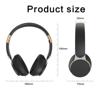 70S Wireless Bluetooth Headset Stereo Kokkupandav Aktiivne Müra Tühistamise Kõrvaklapid Juhtmega Kõrvaklapid Kaasaskantav Reguleeritav
