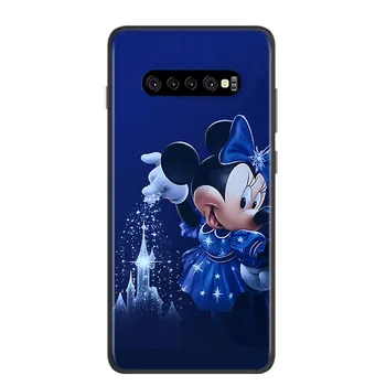 Pehme Must Kate Minnie Mouse For Samsung Galaxy S20 S21 FE Ultra S10 S10e Lite S9 S8 S7 Edge Pluss Telefoni Puhul