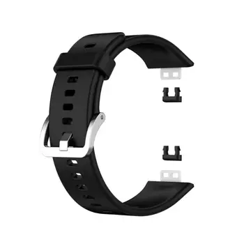 Silikoon On Pehme Smartwatch Sport Randme Watchband Jaoks Huawei Vaadata Paigaldage Rihm 2020 Bänd Smart Käepaela Käevõru Ametlik Tarvikud