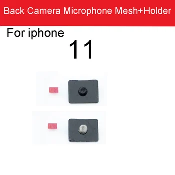 Tagasi Mikrofon Net Raami iPhone 11 Anti Tolmu Silma Intsall Tagumine Kaamera Kahjustatud Mikrofon koos kaanega Omanik Parandus Osad