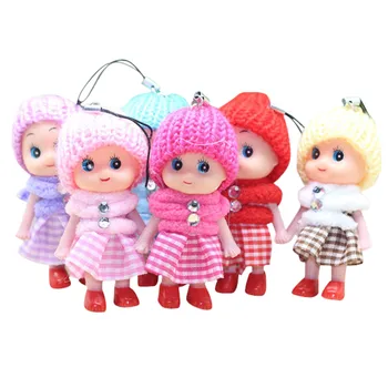 5tk Komplekt Lastele, Mänguasjad, Pehmed Interaktiivne Beebi Nukud Mänguasi Mini Nukk Tüdrukute ja Poiste Kuum nukud tüdrukud boneca uuestisündinud brinquedo