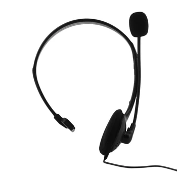Kõrvaklappide Professionaalne ühepoolne Gaming Headset Kõrvaklapid Mikrofoniga XBOX ÜKS PS4 Kingitused Kaasaskantav Audio Video