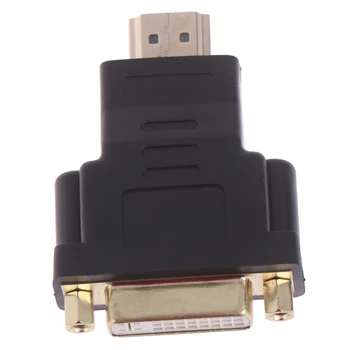 DVI-HDMI-Adapterit Bi-directional DVI-D 24+1 24+5 Male to HDMI Female Kaabli Ühenduspesa Converter HDTV Projektori HDMI-DVI -