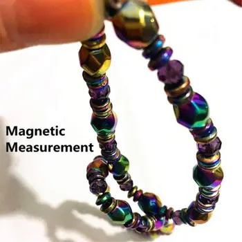 Uus Magnetvälja Energia Tervendav Käevõru - Värvikas Hematiit Kett Käevõru Unisex Magnet Tervise Artriit Valu Käevõrud