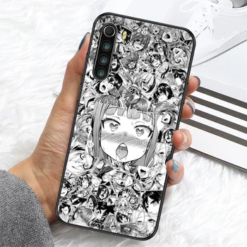 Hentai Anime Tüdruk Seisab Telefoni Puhul Xiaomi Redmi Lisa 7 7A 8 8T 9 9A 9S 10 K30 Pro Ultra must mood shell tpü hoesjes